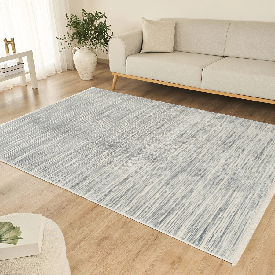 Kaşmir Halı 7/24 Sahara Sofline Noya Blue 80x150 cm