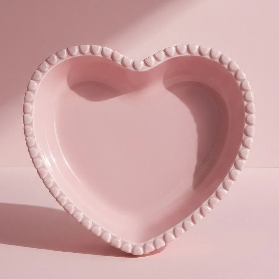 Karaca Pink Love Çukur Tabak Pembe