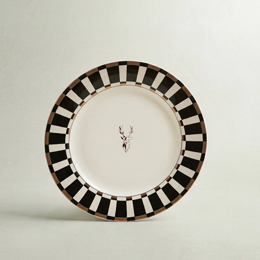 Karaca Aries Geyikli Pasta Tabağı 20 cm