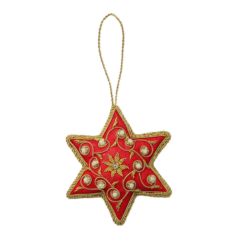 Baci Milano Mamma Mia Kumaş Yıldız Süs