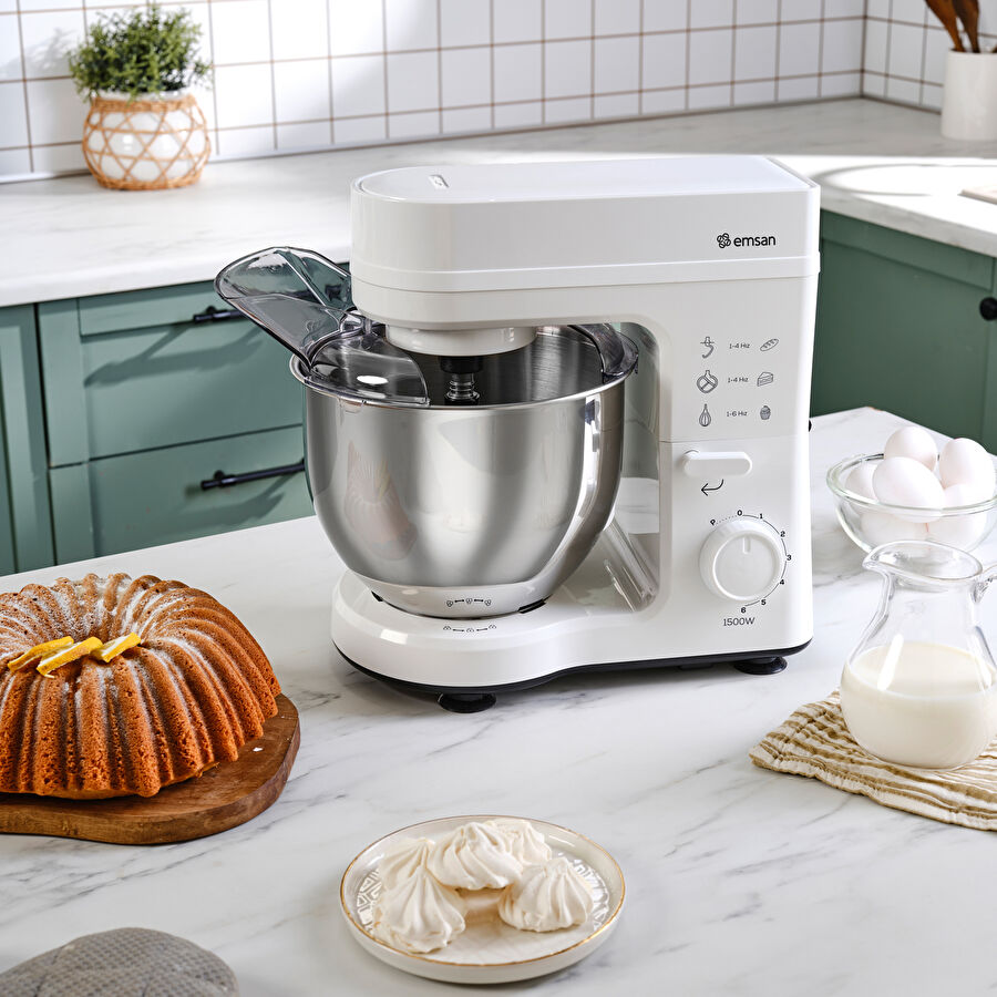 Emsan Maestrochef Stella Hamur Yoğurma Makinesi White 1500W 5L