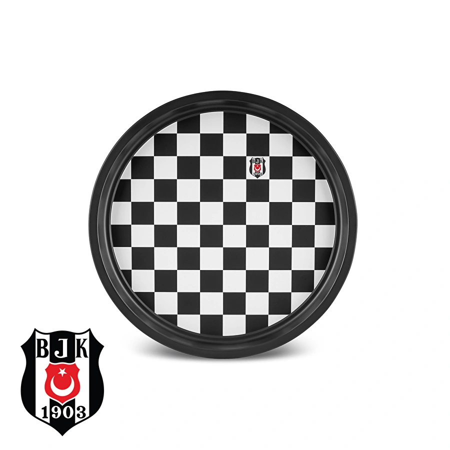 Karaca x Beşiktaş Lisanslı Metal Tepsi