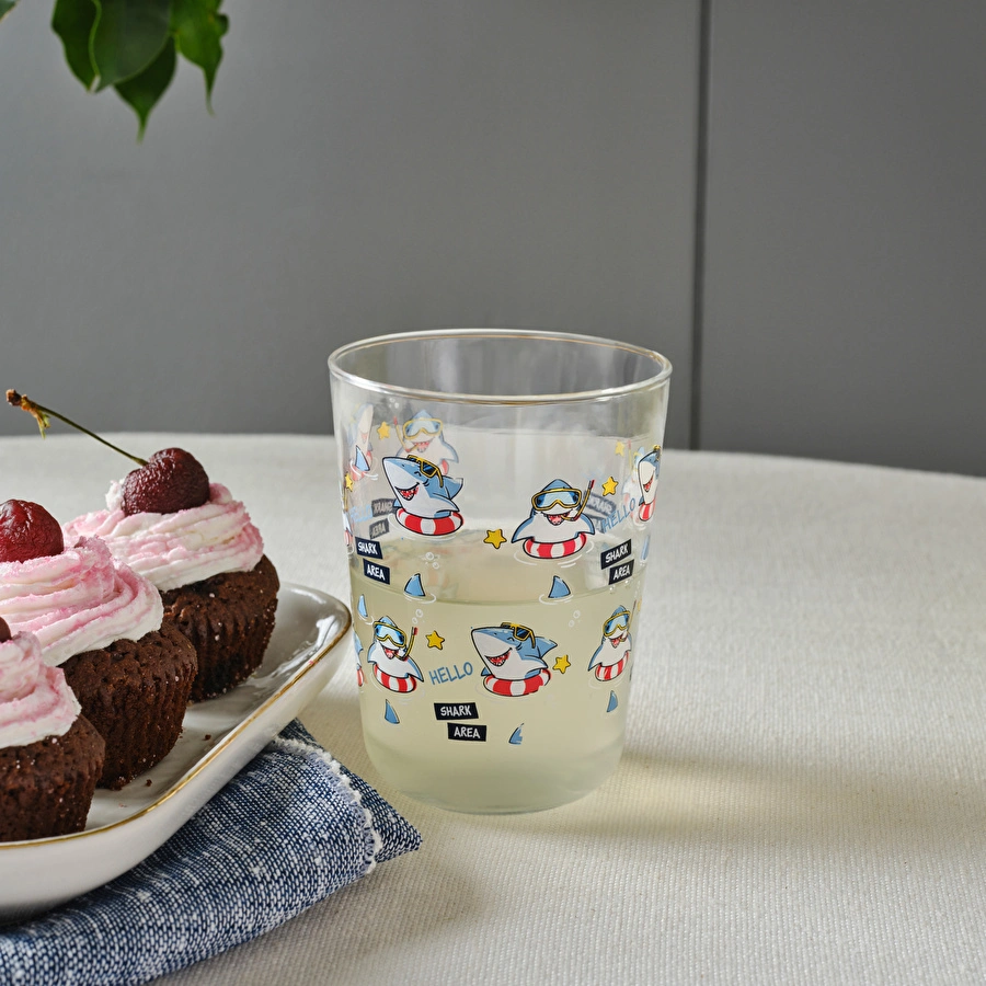 Emsan Köpek Balığı Çocuk Meşrubat ve Su Bardağı 315 ml