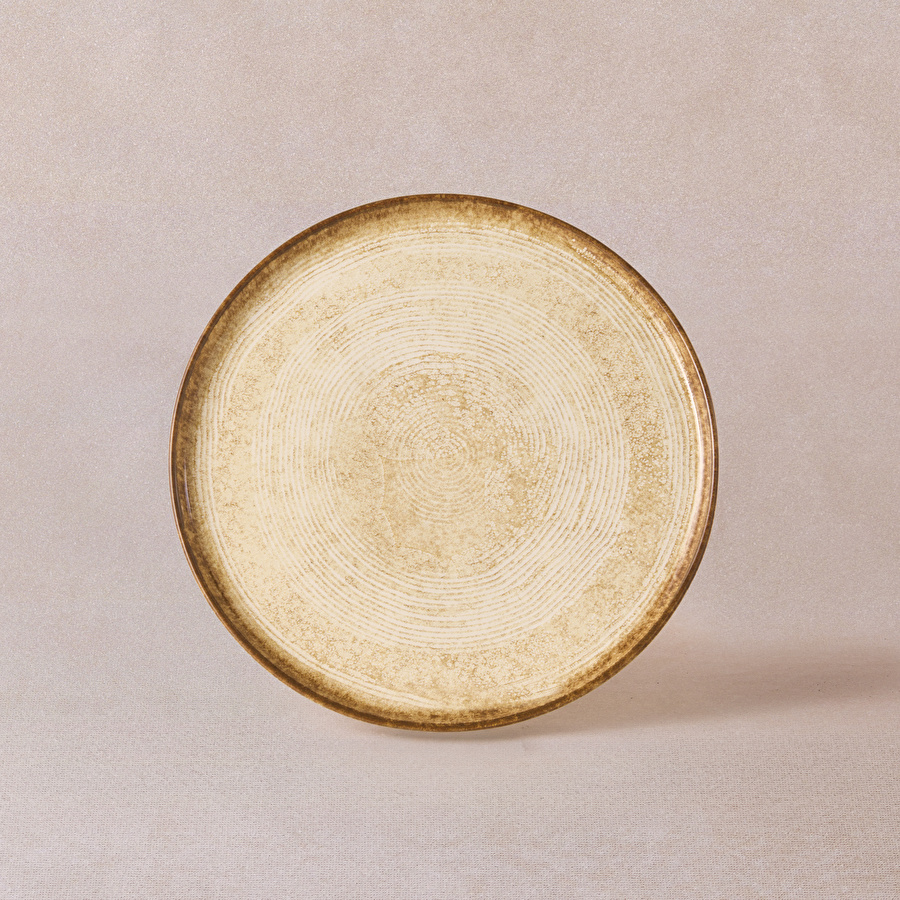 Emsan Ephesus Bej Pasta Tabağı 21 cm