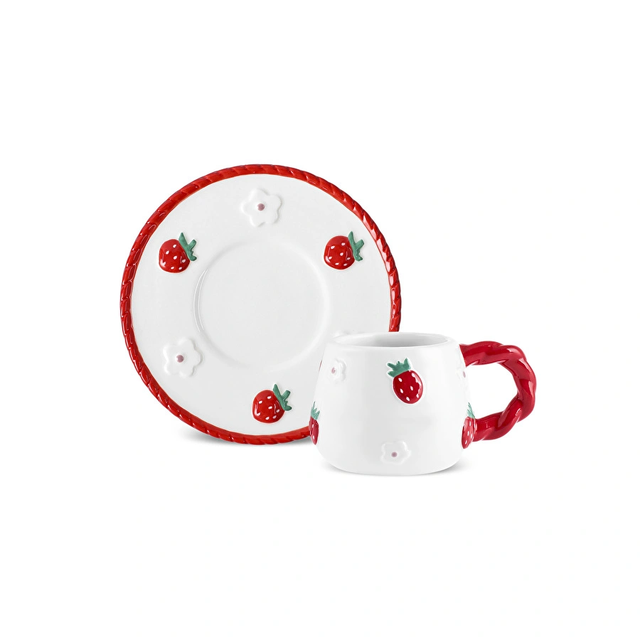 Karaca Berrybloom 2 Kişilik Kahve Fincan Takımı 100 ml