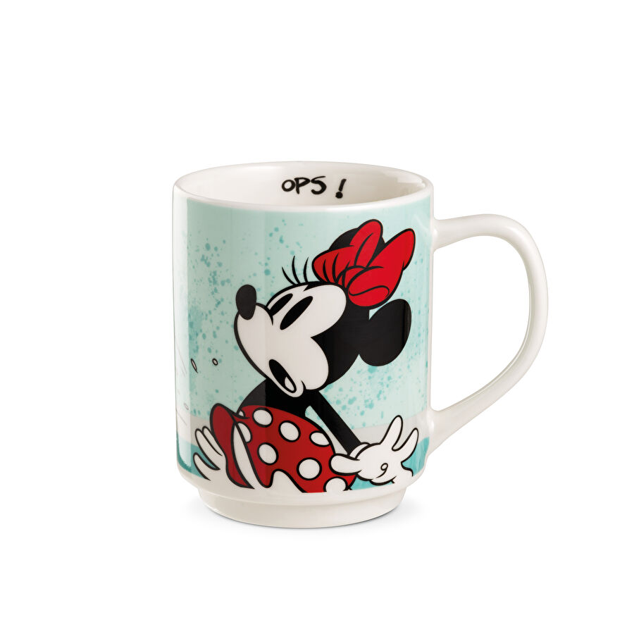 Egan Mickey Mouse Minnie Kupa Turkuaz
