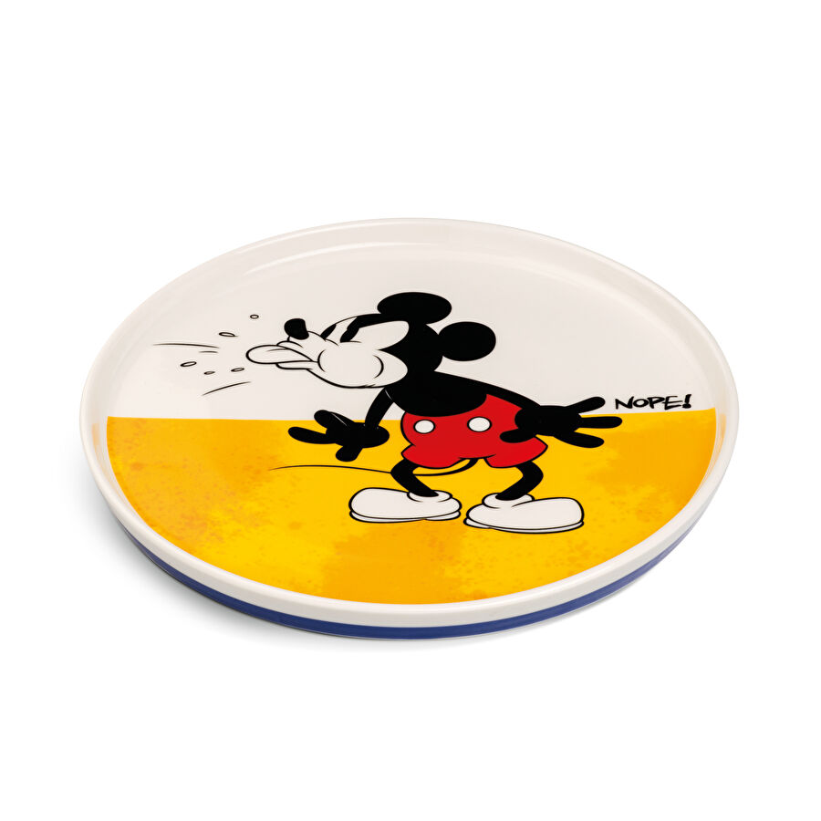Egan Mickey Mouse Tatlı Tabağı Sarı