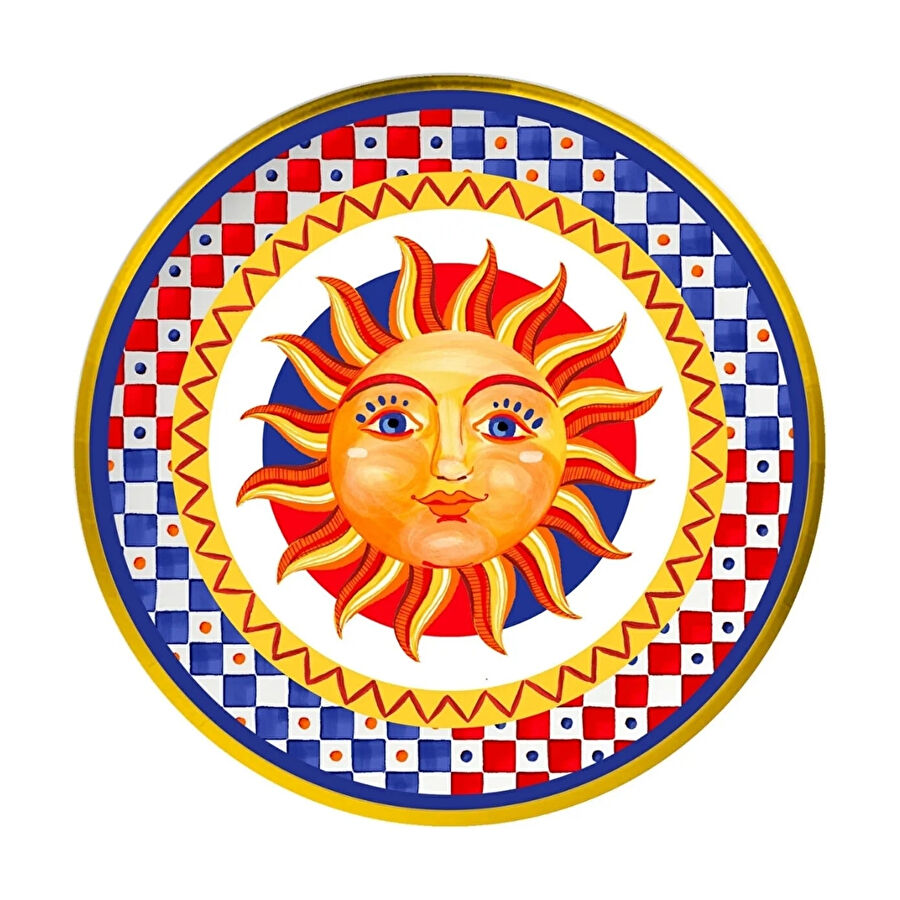 Baci Milano Dolce Vita 6'lı Sun Ekmek Tabağı 16 cm Porselen