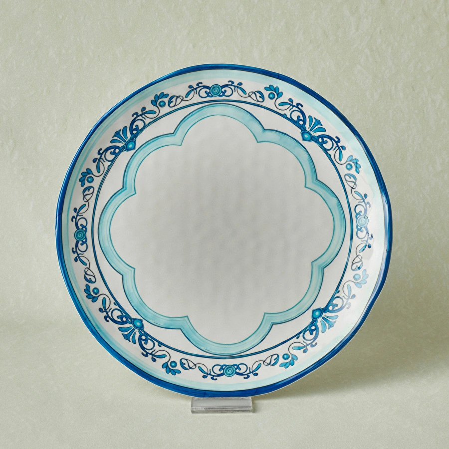Karaca Blue Harmony Melamin Servis Tabağı 26,5 cm