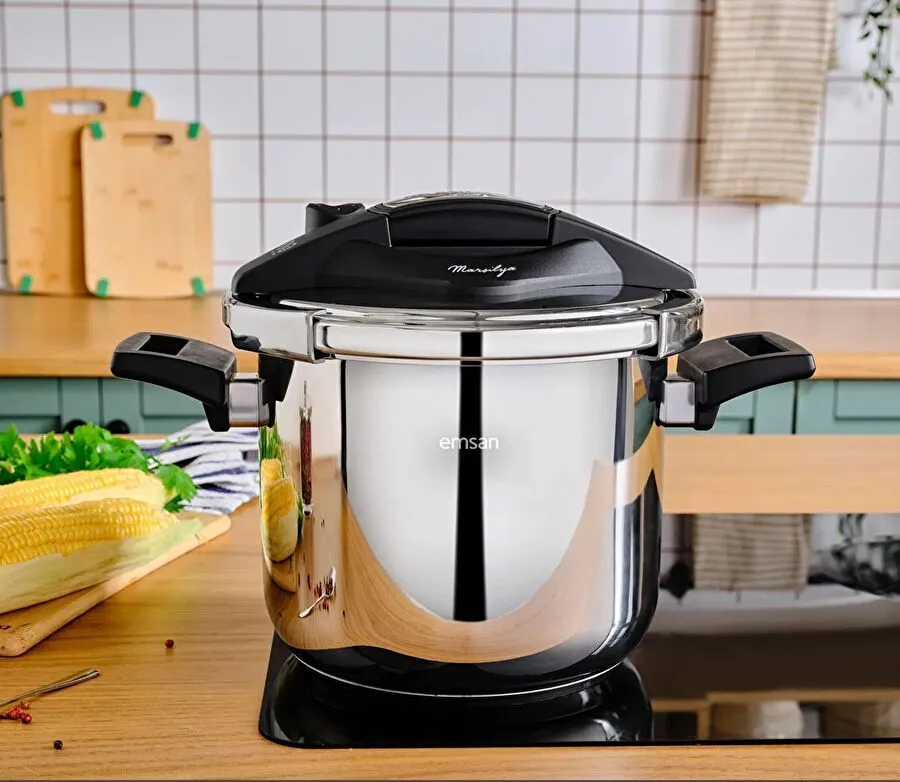 Emsan Marsilya İndüksiyon Tabanlı Düdüklü Tencere 7 Litre