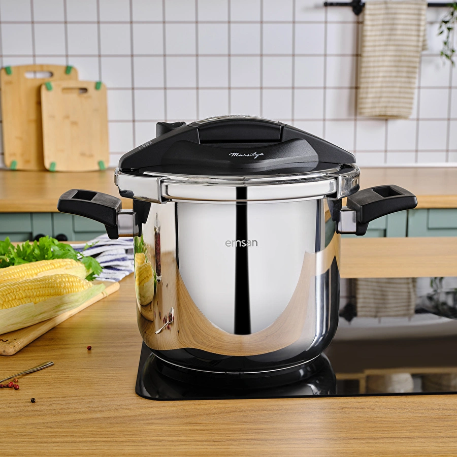 Emsan Marsilya İndüksiyon Tabanlı Düdüklü Tencere 7 Litre