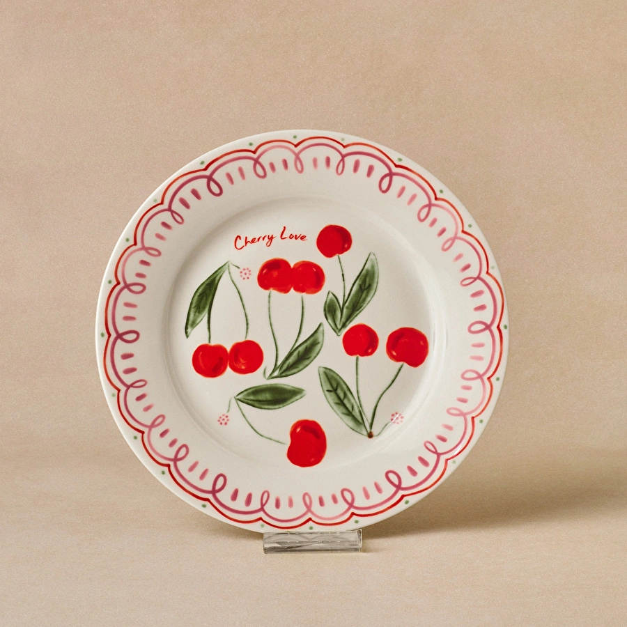 Karaca Cherry Time Pasta Tabağı 20 cm