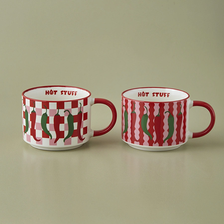 Karaca Chill&Chili 350 ml 2'li Mug Seti