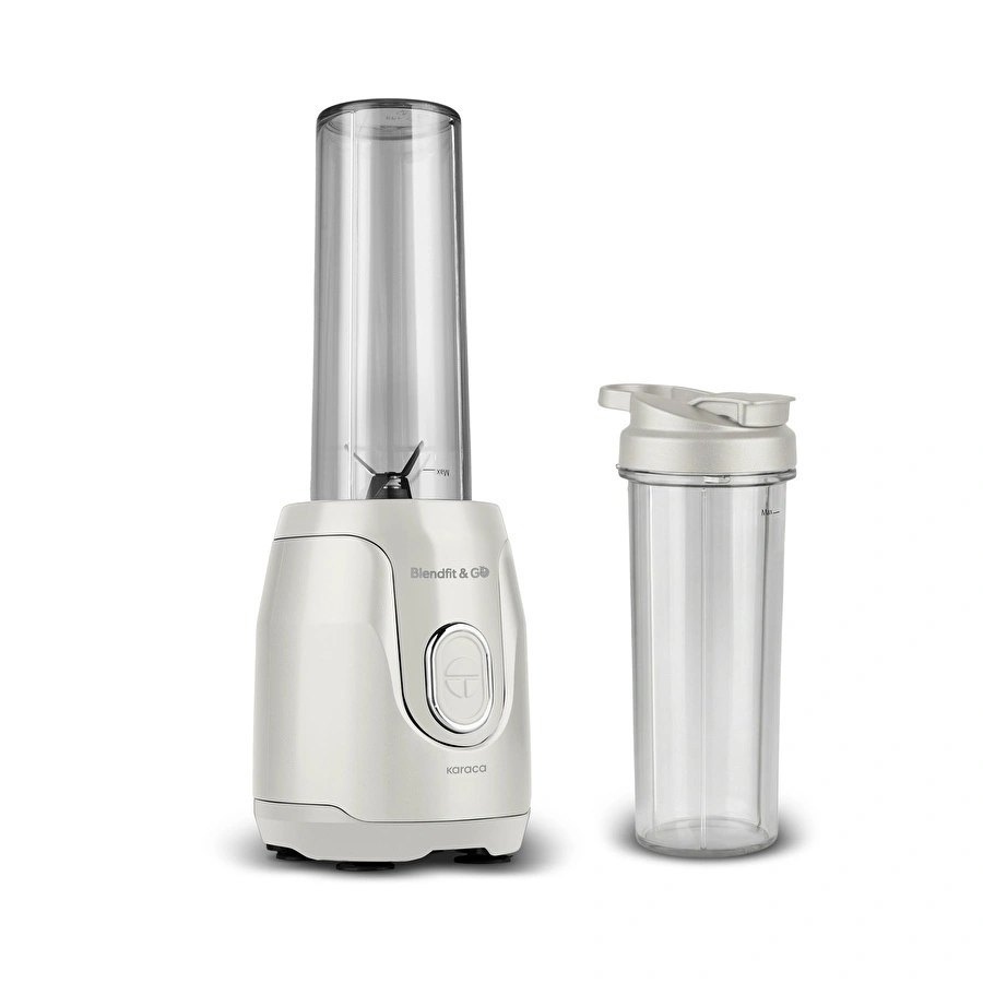 Karaca Blendfit Go Personal Kişisel Smoothie Blender Çift Hazne Starlight 600ml & 400ml