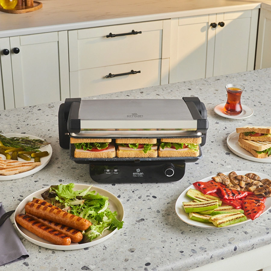 Emsan Inox Feel Steel Tost Makinesi