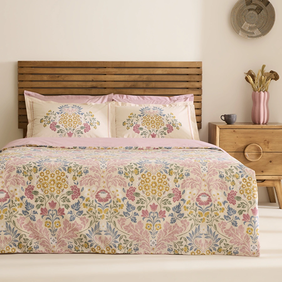 Karaca Home Grandis %100 Pamuk Çift Kişilik Nevresim Takımı Multicolour