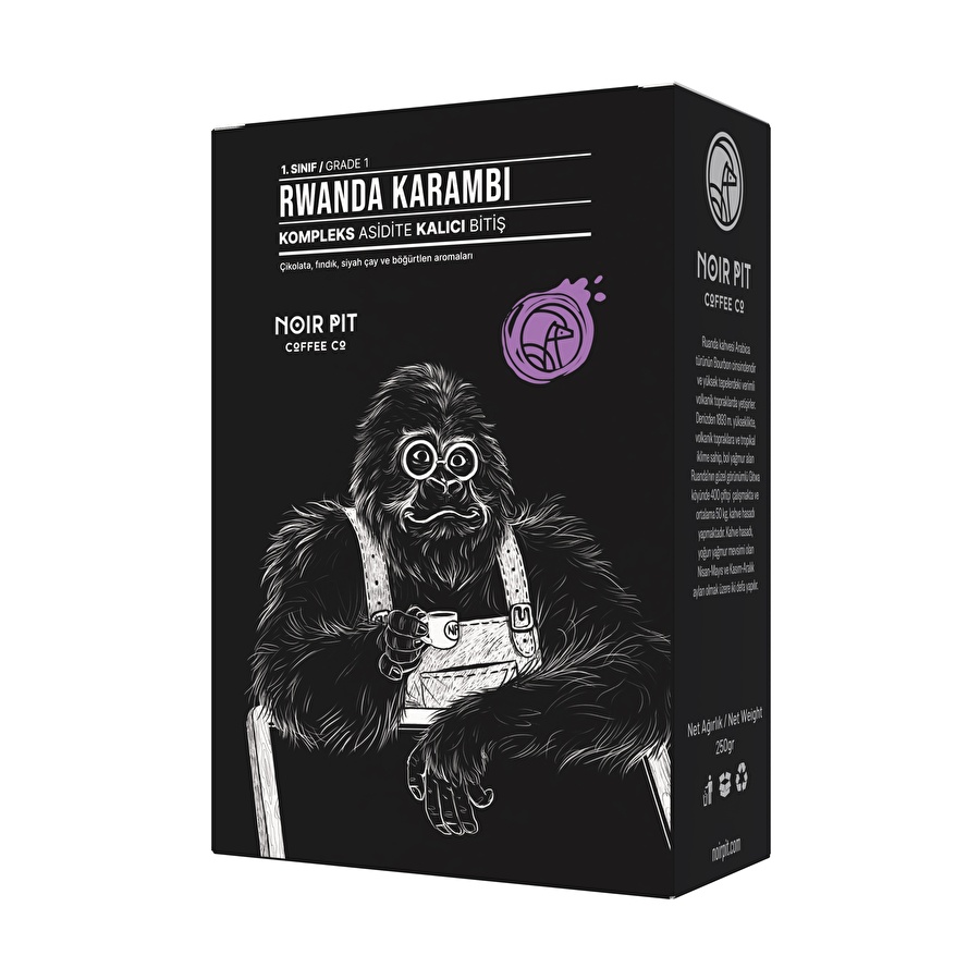 Rwanda Karambi Çekirdek Kahve 250 gr