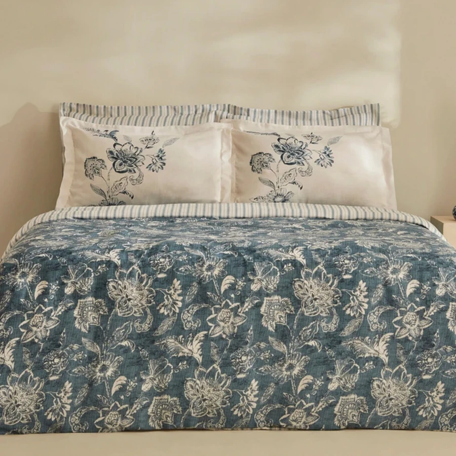 Karaca Home Floy Lyocell Krep Çift Kişilik Nevresim Takımı
