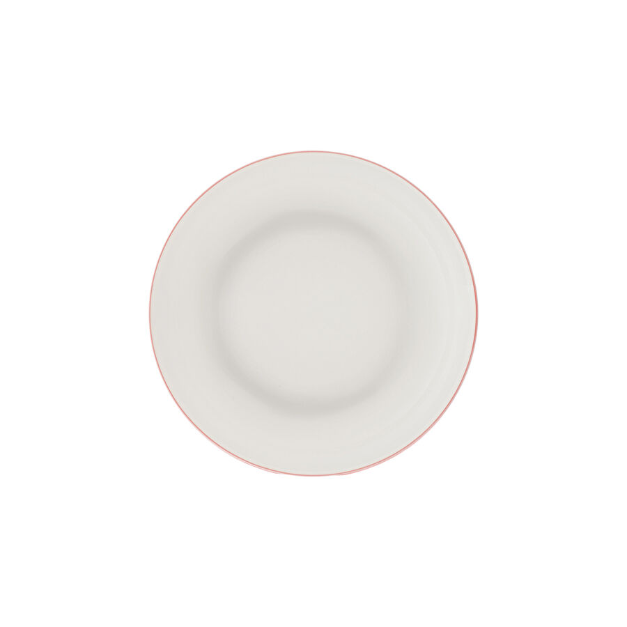 Karaca Elica Pembe Pasta Tabağı 18 cm