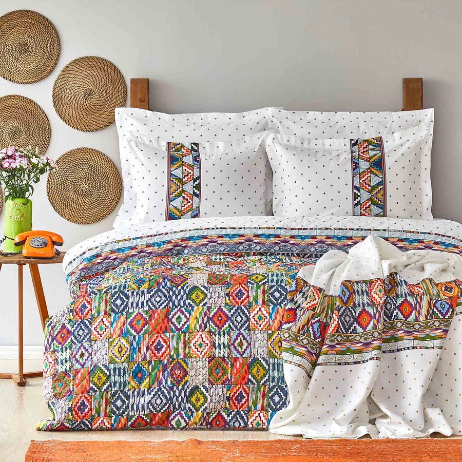 Karaca Home Moralı Çift Kişilik Summer Set