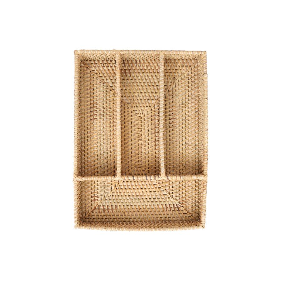 Karaca Home Wave Rattan Organizer 35 cm