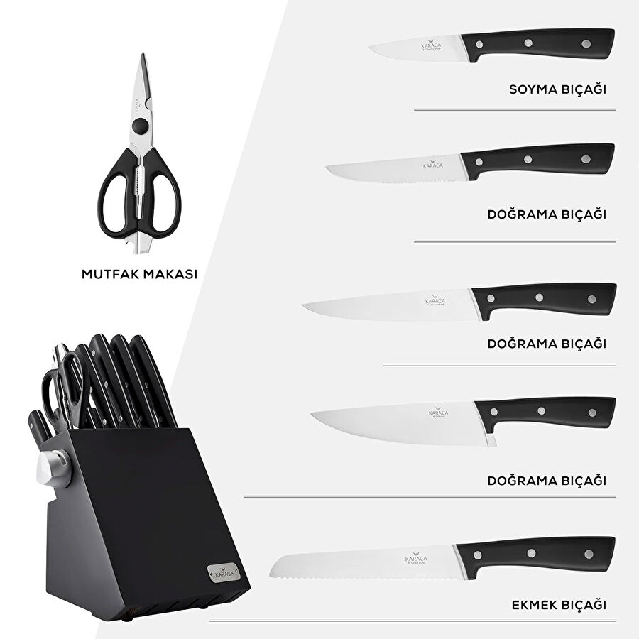 Karaca Meister Welter Pro 13 Parça Bıçak Seti