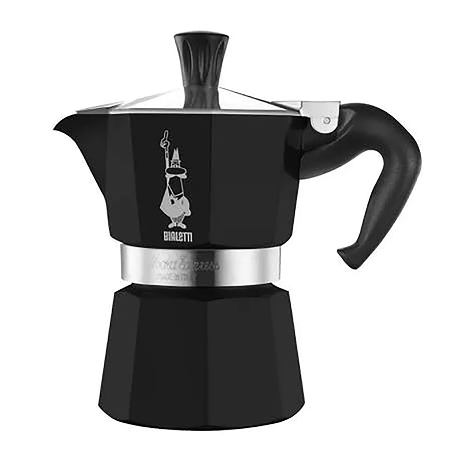 Bialetti Moka Pot Express Siyah 3 Cup