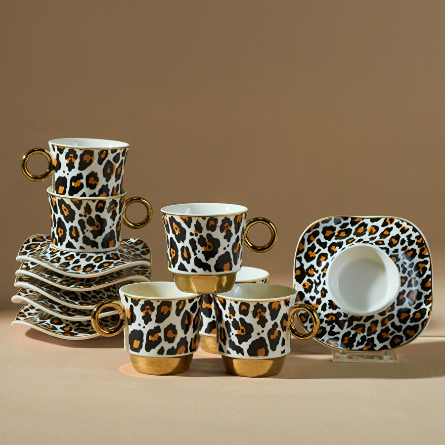 Karaca Zerrin 6 Kişilik Kahve Fincan Takımı 90 ml