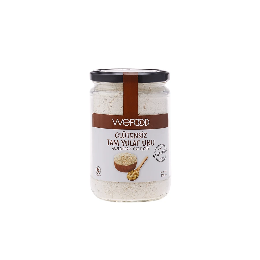 WEFOOD GLÜTENSİZ TAM YULAF UNU 300 GR