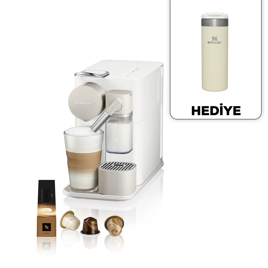 Nespresso F121 Latissima One Süt Çözümlü Kahve Makinesi Beyaz