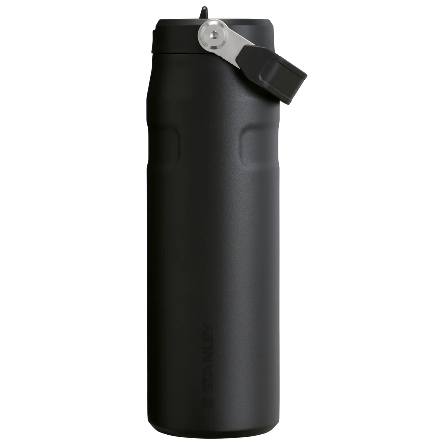 Stanley The IceFlow Flip Straw Pipetli Termos Bardak 700 ml Black