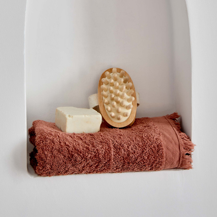Karaca Home 4 Element Terracotta Banyo Havlusu Ateş 85x150 cm
