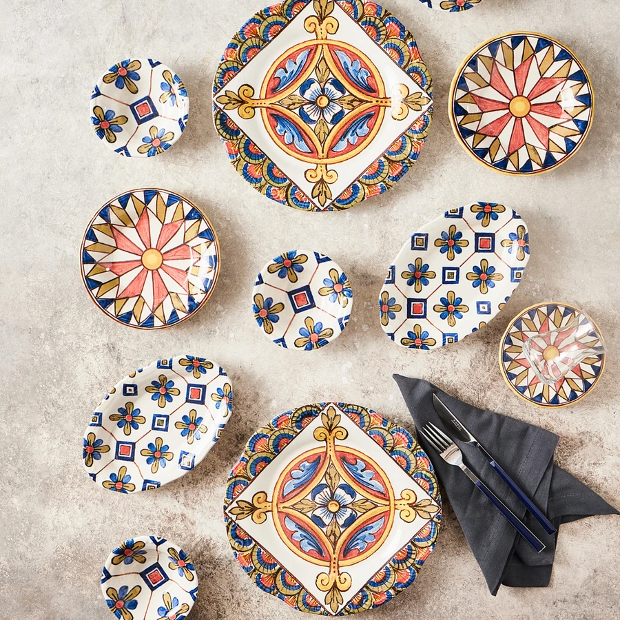 Karaca Joyce Stoneware 26 Parça 6 Kişilik Kahvaltı/Servis Takımı