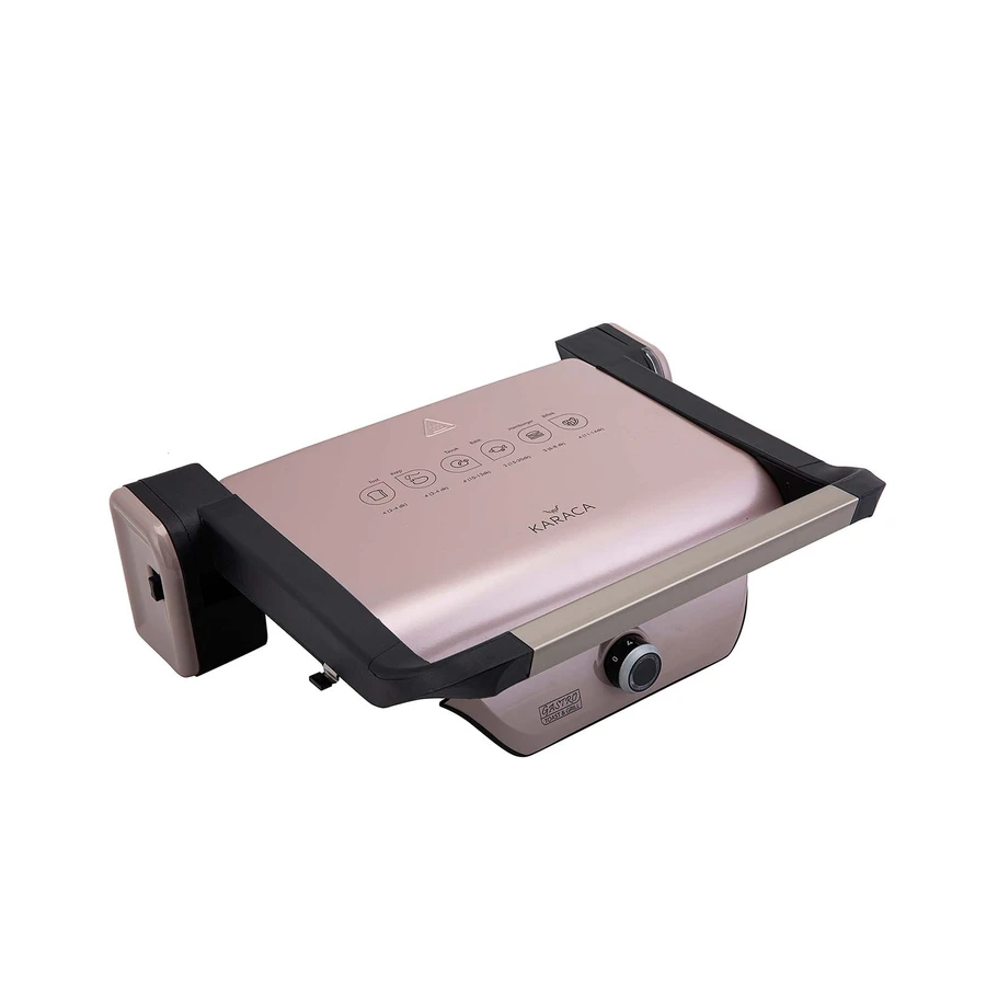 Karaca Gastro BioDiamond Izgara ve Tost Makinesi Rosegold