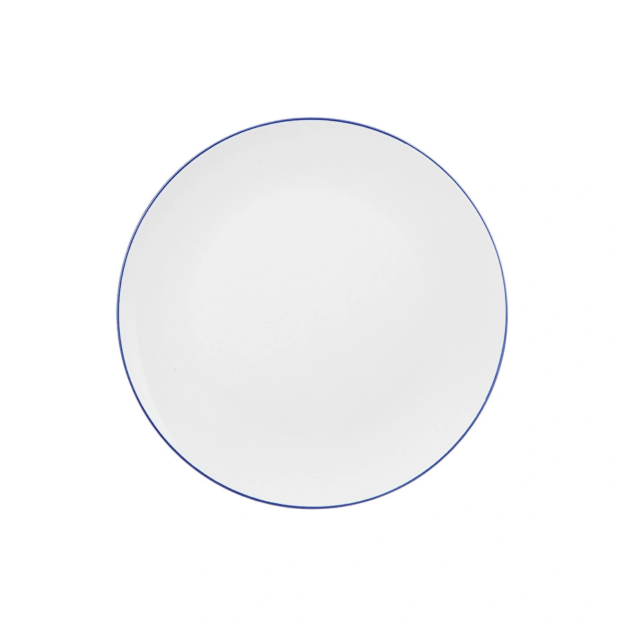 KARACA LACİVERT RİMLİ SERVİS TABAĞI