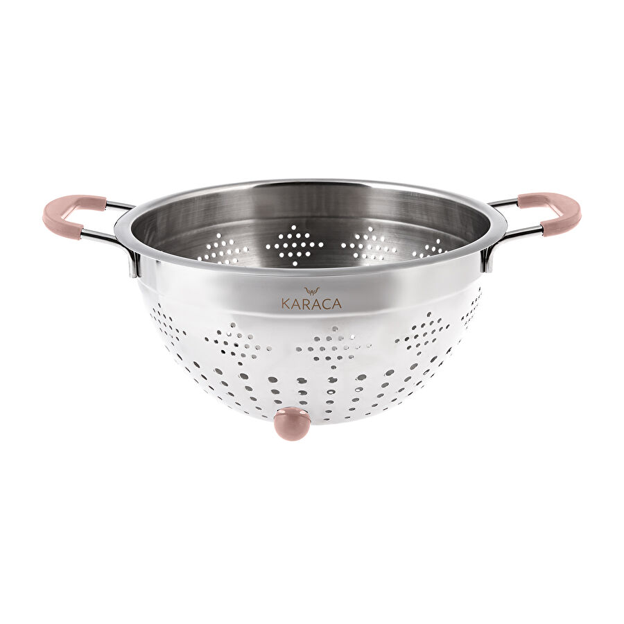 Karaca Liva Paslanmaz Çelik Rose Gold Süzgeç 24 cm 