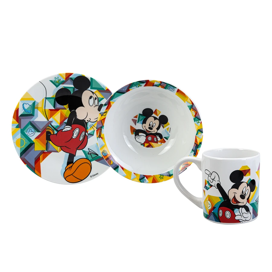 Karaca Mickey Mouse 3 Parça Mama Seti