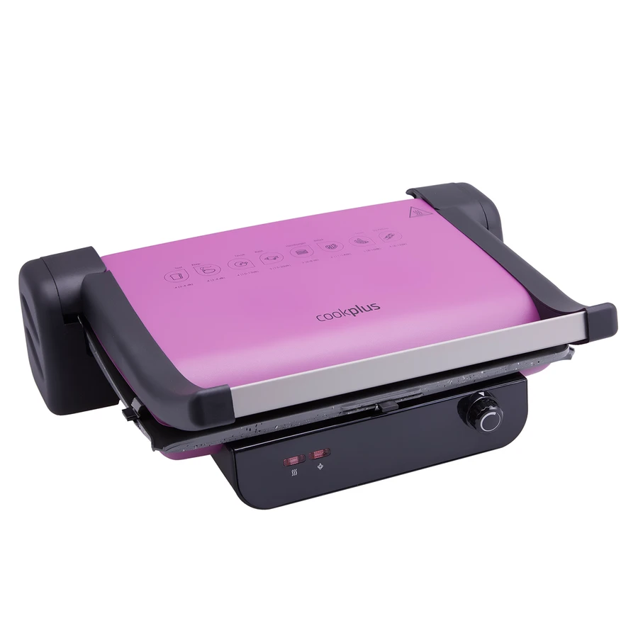 Cookplus Prestige Izgara ve Tost Makinesi Violet 6 Dilimli 2000W