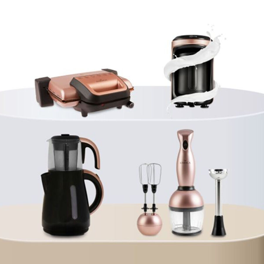 Karaca Gurme Evlilik Paketi Rosegold