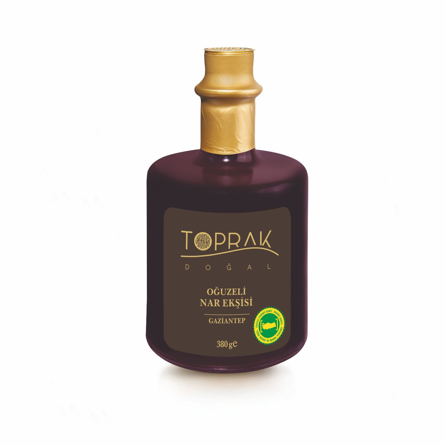 TOPRAK DOĞAL OĞUZELİ NAR EKŞİSİ NAR ÖZÜ 380 G GAZİANTEP