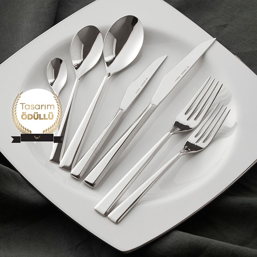 Karaca Valley 84 Parça 12 Kişilik Kutulu Çatal Kaşık Bıçak Takımı