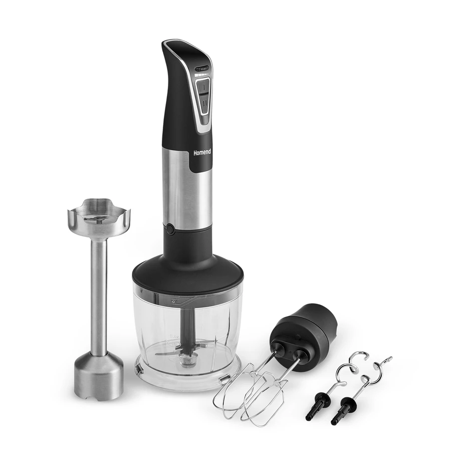 Homend Handmaid 1965h Inox Çelik Bıçaklı Blender Set