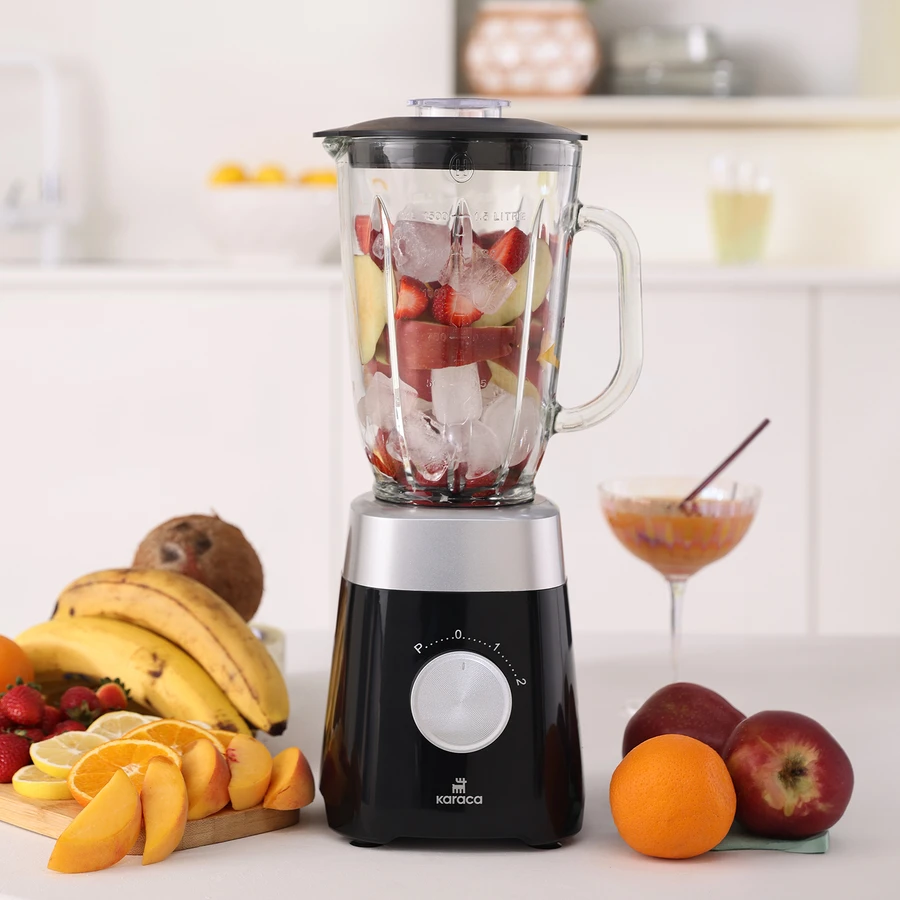 Karaca Multiblend Smoothie Blender Siyah 1000W