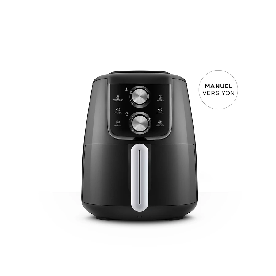 Karaca Air Pro Cook Manuel XL Airfryer Black 4 Kişilik