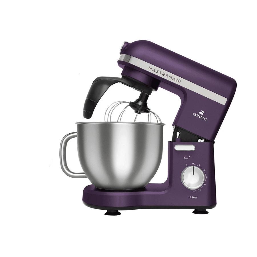 Karaca Mastermaid Chef Pro Çift Kollu Stand Mikser Grape Purple 1750 W