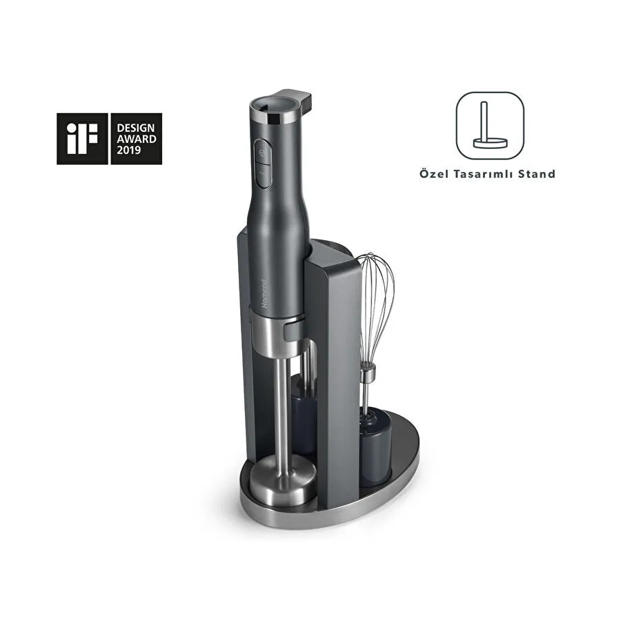 Homend Artfood 1925H 4 In 1 Standlı Çubuk Blender Seti 800W