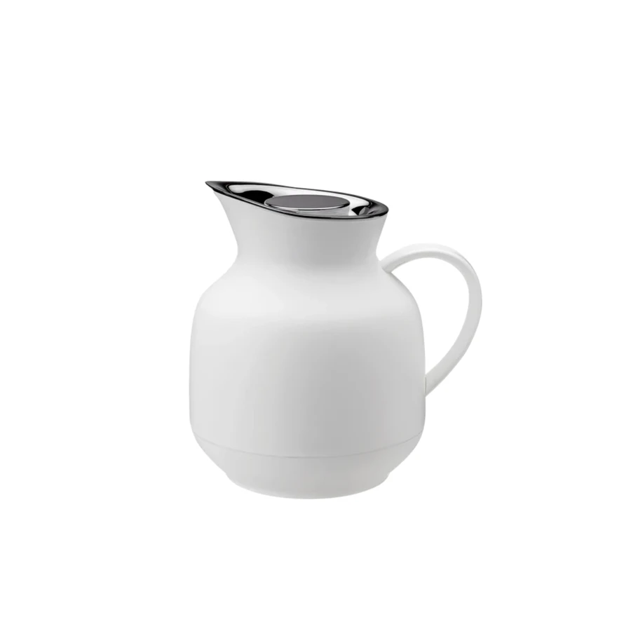 Stelton Amphora Çay Karaf Termos 1 L Beyaz