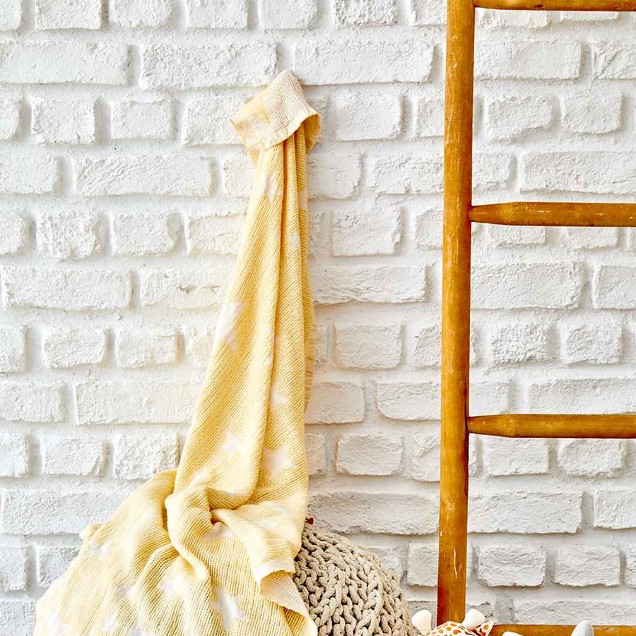 Karaca Home Baby Star Sarı Bebek Pikesi