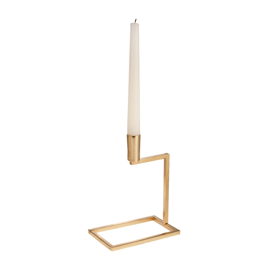 Karaca Home Valencia Metal Gold Küçük Mumluk