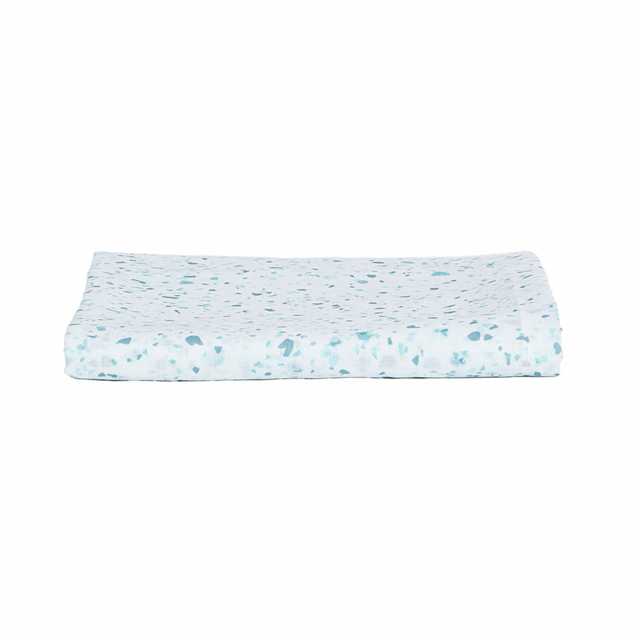 Karaca Home Terrazzo Masa Örtüsü Mavi